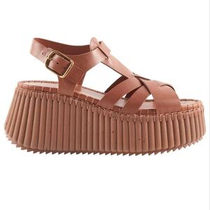 New **Still in stores** Chloe Nama Platform Sandals